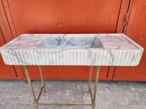Lilac Mermer Duvara Monte Lavabo