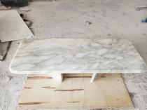 Calacatta Gold Mermer Orta Sehpa