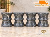 Gri Mermer Oturağı, Hamam, Cami ve Banyo Oturağı