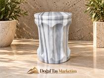 Marmara Oluklu Mermer Oturak Hamam, Cami ve Banyo Oturağı